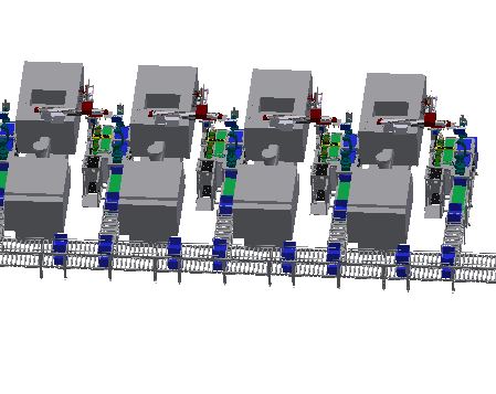 注塑自动装箱机